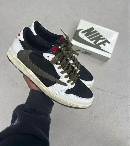 Air Jordan 1 Low Travis Scott Olive