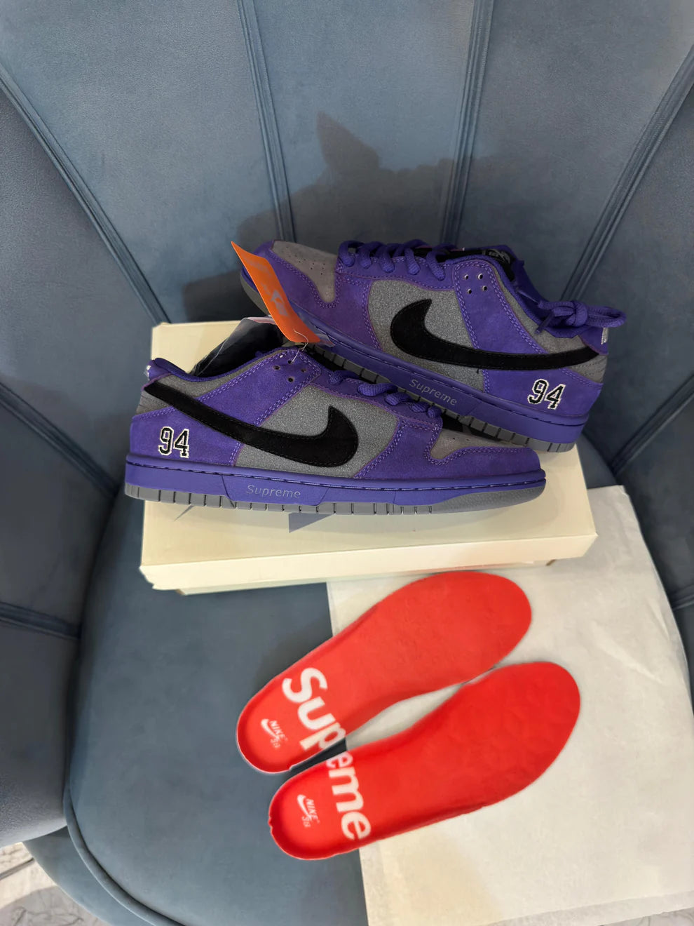 ''NIKE SB DUNK SUPREME 94 INK BLACK''