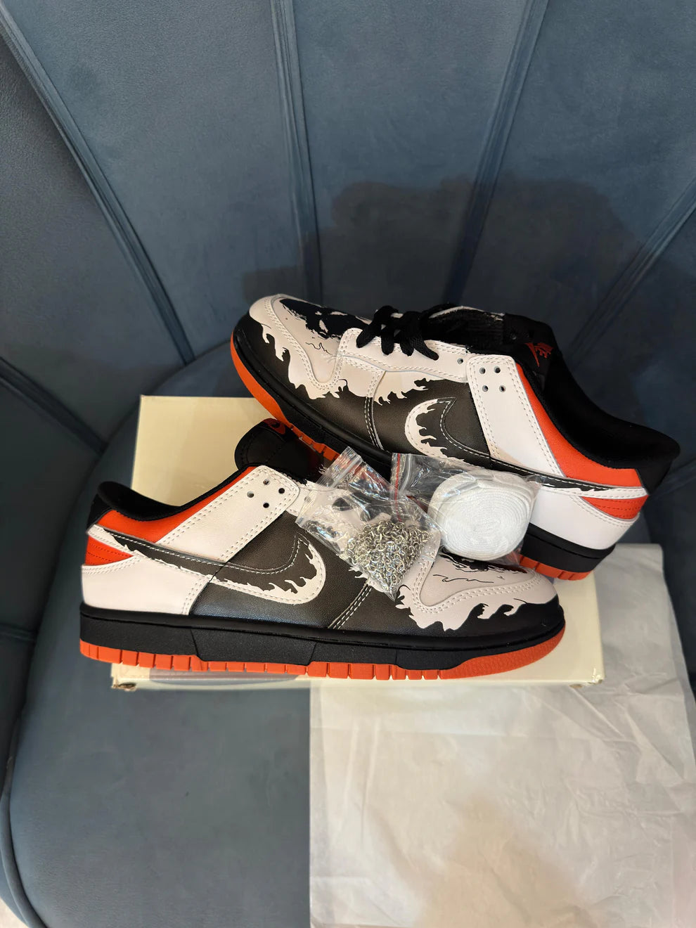 NIKE'' SB DUNK GHOST RIDER ''