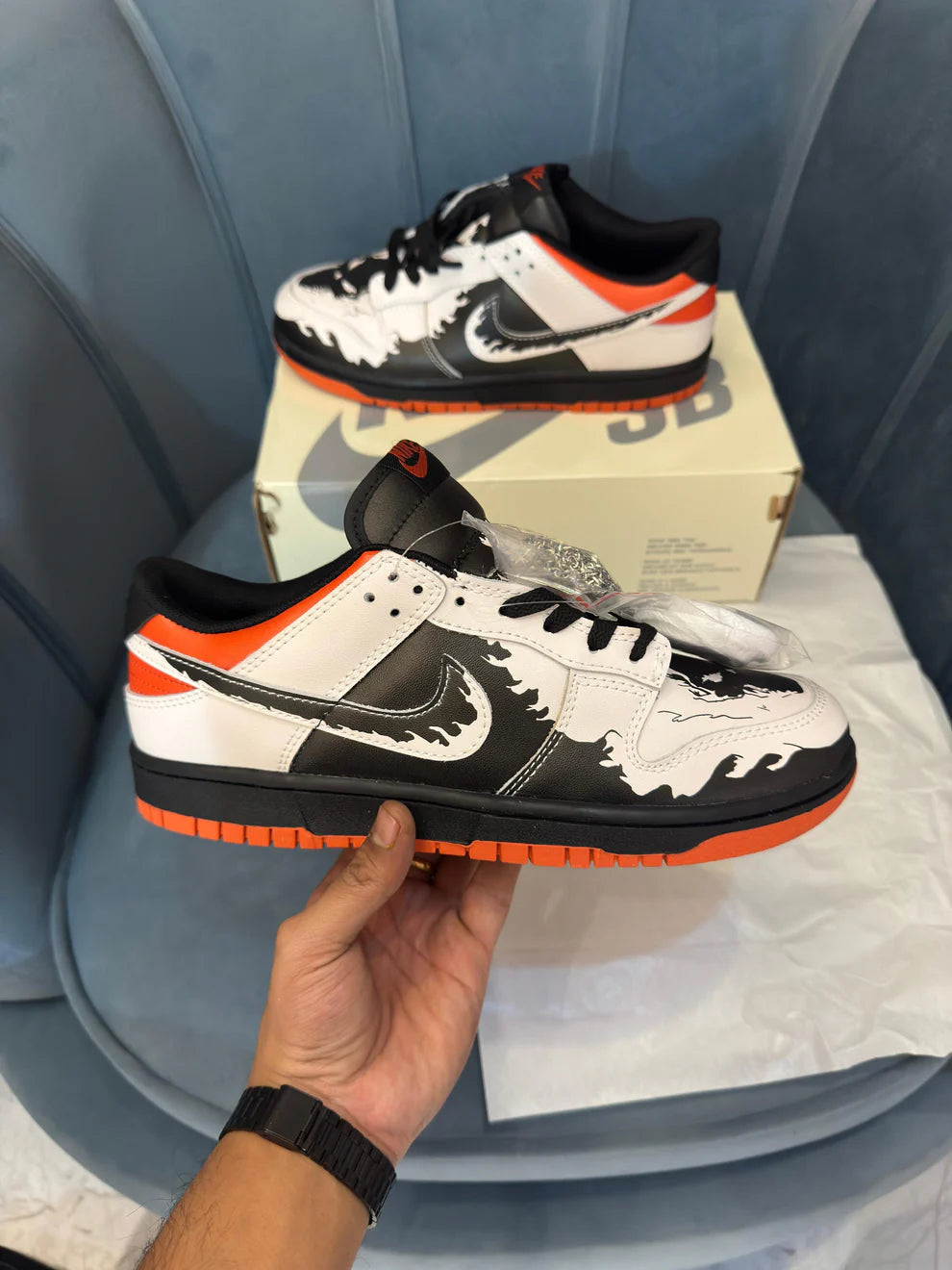 NIKE'' SB DUNK GHOST RIDER ''