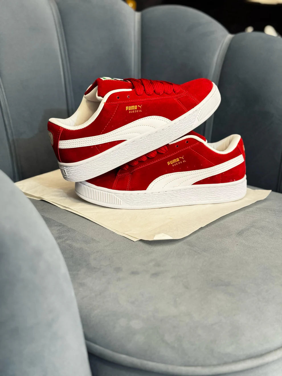 PUMA'' CLASSIC XL SUEDE RED''