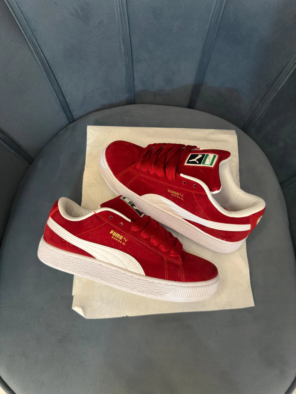 PUMA'' CLASSIC XL SUEDE RED''