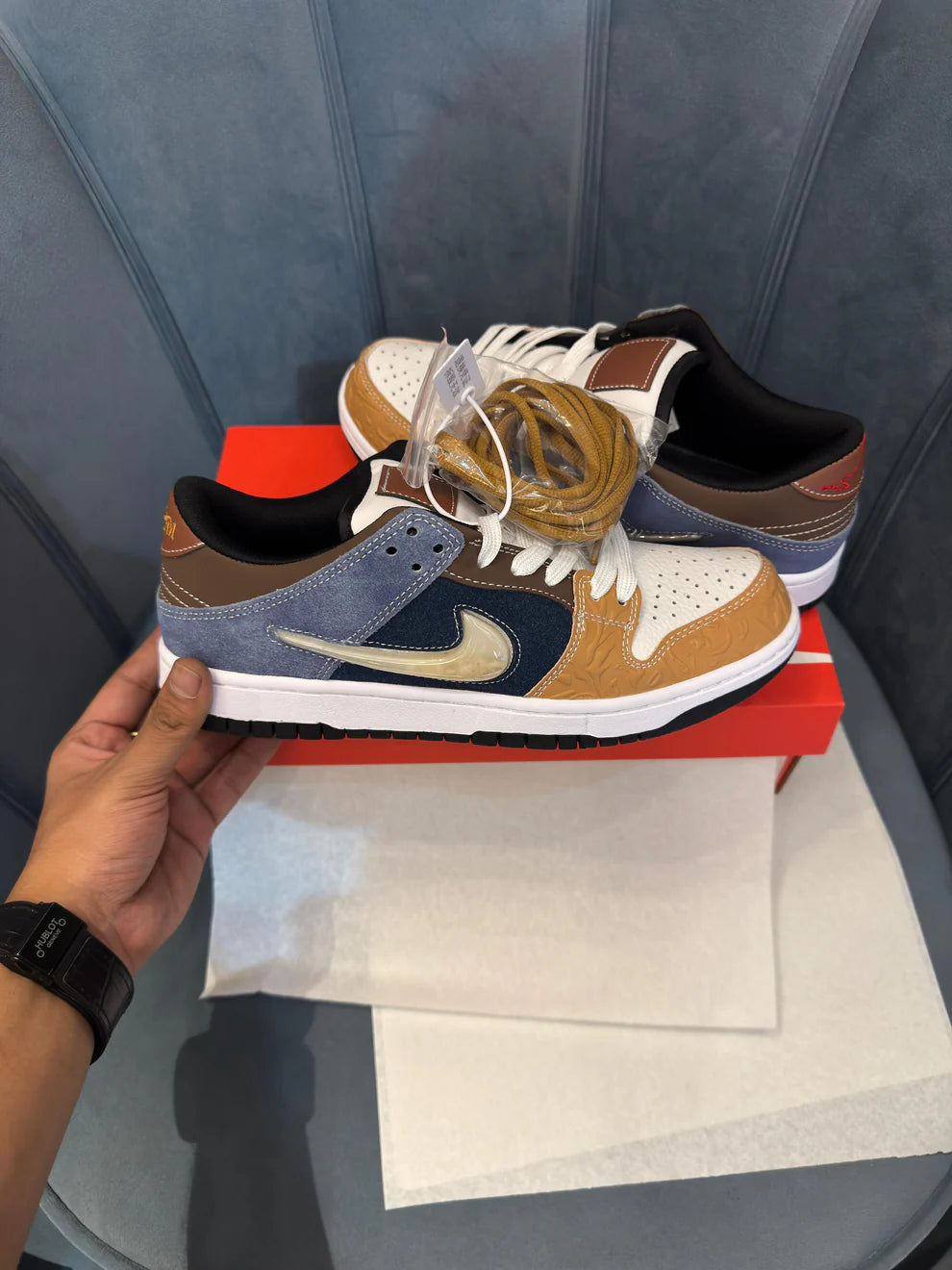 NIKE'' SB DUNK CHINESE DRAGON NEW YEAR 2024 BLUE''