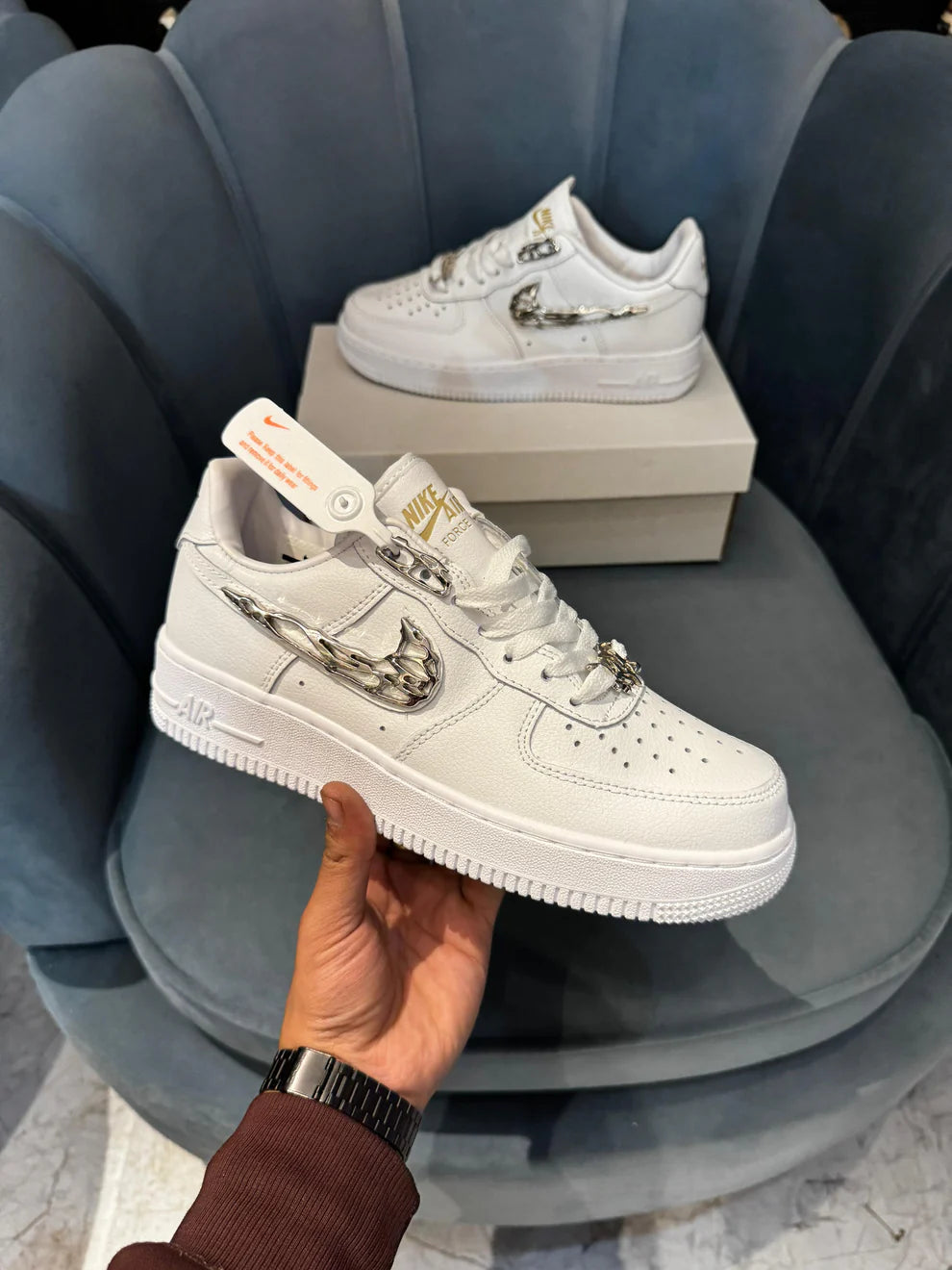NIKE AIRFORCE 1 LOW "Molten Metal"