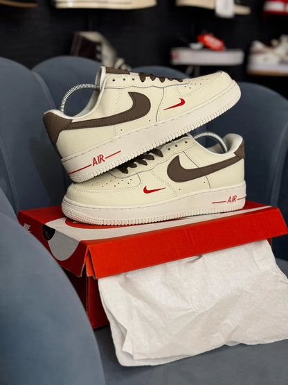 NIKE AIRFORCE1 “BROWN SWOOSH 07 LTD”